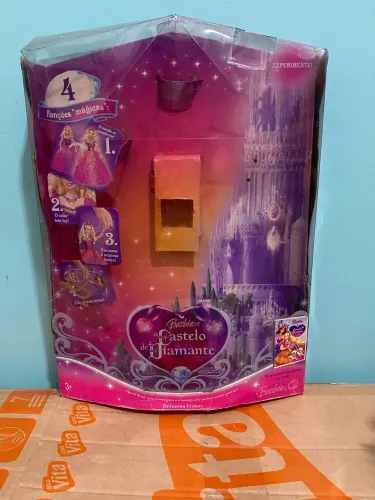 Barbie e o castelo de Diamante 2008 Princesa Liana (somente caixa vazia)