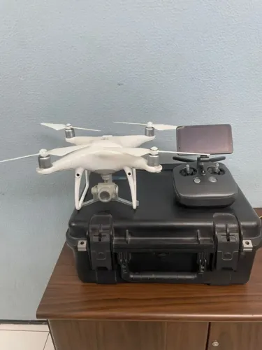 Dji Phantom 4 Pro Plus + Maleta Rígida + 1 Bateria Branco (Usado)