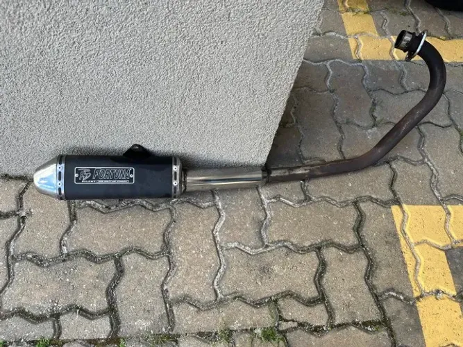 Escapamento Fortuna Silent Honda CG 150/160 Titan/Fan