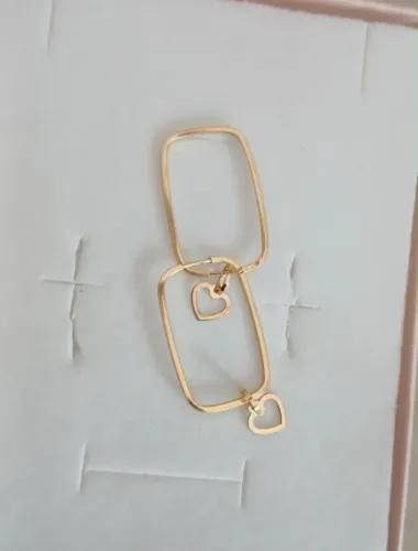 Brinco ouro 18k