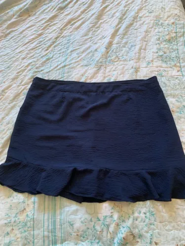 Short saia azul marinho 52