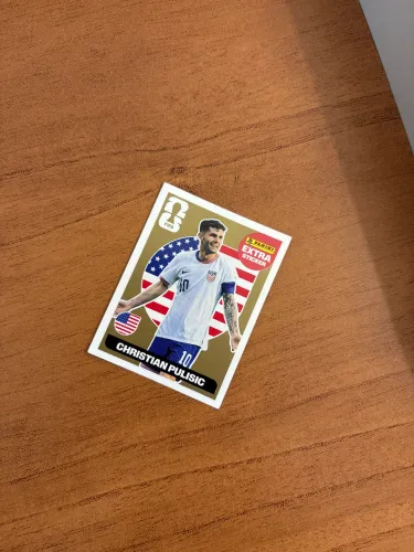 Figurinha Legend Ouro Panini - Christian Pulisic