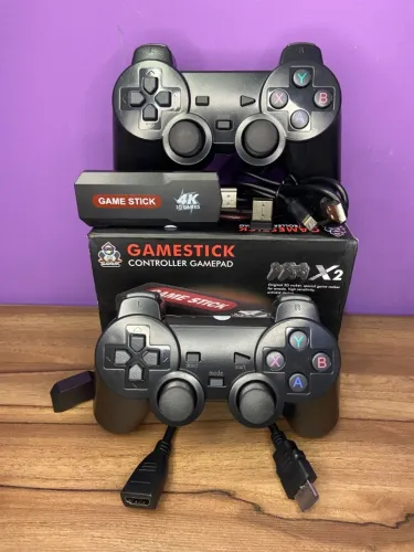 Video Game Stick Pro Emulador 4.3 4k 3D Games X2 