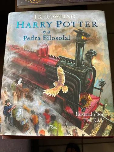Harry Potter e a Pedra Filosofal Ilustrado Jim Kay Capa Dura