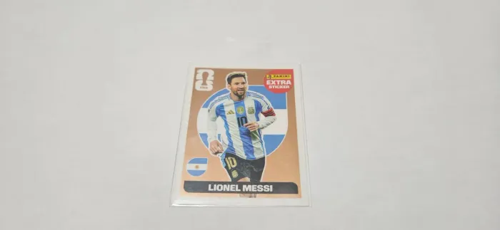 figurinha MESSI BRONZE