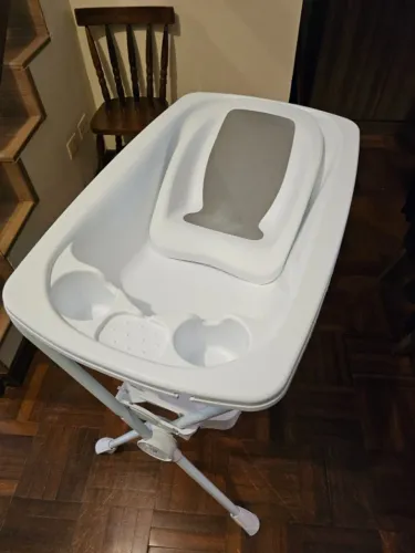 Banheira de Bebê Com Suporte e redutor para recém-nascido Galzerano Acqua Premium