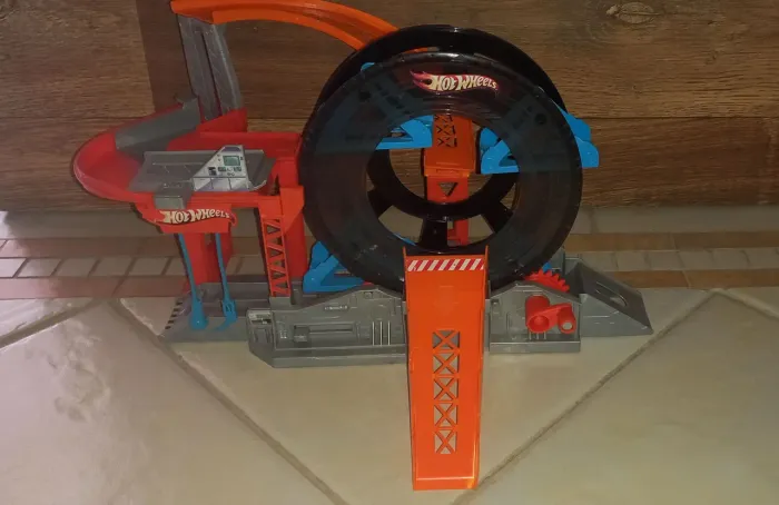Pista HotWheels garagem do Lava-rápido