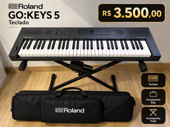 TECLADO ROLAND GO KEYS 5