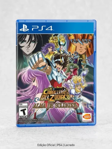 JOGO CAVALEIROS DO ZODÍACO PS4 MÍDIA FÍSICA