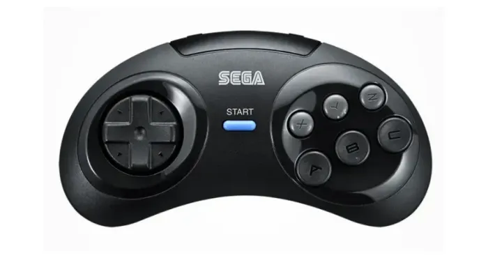Controle Mega Drive Nintendo Switch Online 6 Botões Cor Preto