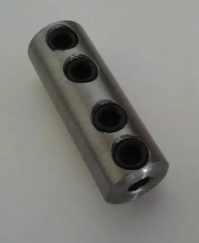 Terminal para Cabo de Aço em Aço 1020 | Furo 5 mm | R$ 10,00 a unidade