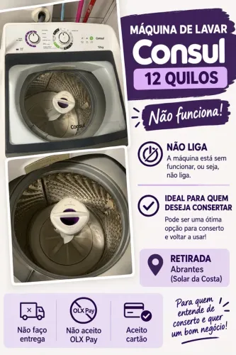 Máquina consul 12 kg