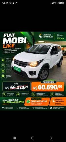 Fiat Mobi Like 1.0 Fire Flex 5P. 2026