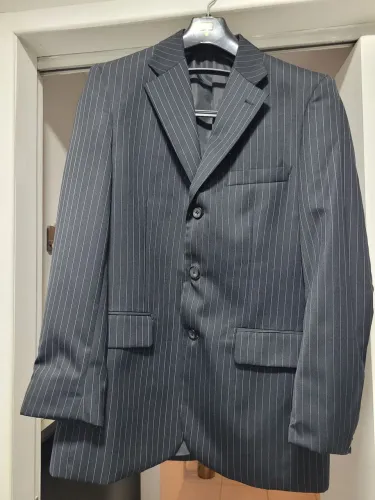 Terno Preto Risca de Giz! $ 250,00