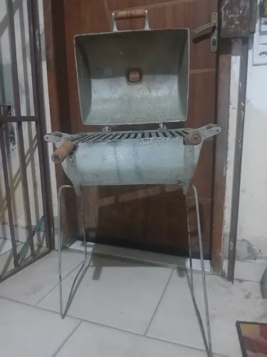 Churrasqueira Alumínio Batido