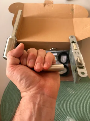 Vendo Fechadura IMAB Inox escovado