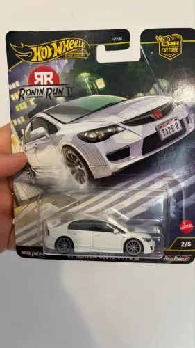 Hot Wheels 07 Honda Civic Type R - Premium (ronin Run 2) Branco