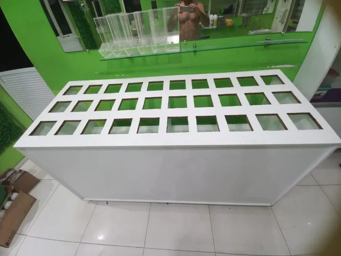 Balcão Mix para Açaiteria em MDF
