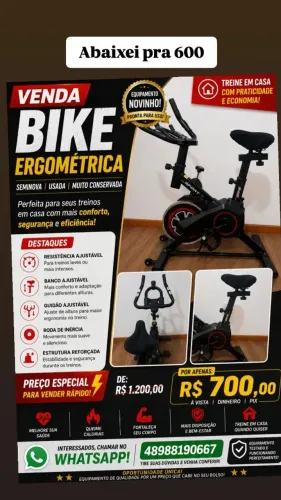 Vendo bicicleta ergométrica 