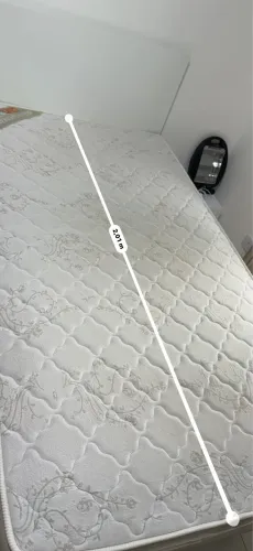 Cama ortobom solteirão/viúva de molas