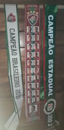 Coleção de 3 FAIXAS do FLUMINENSE 