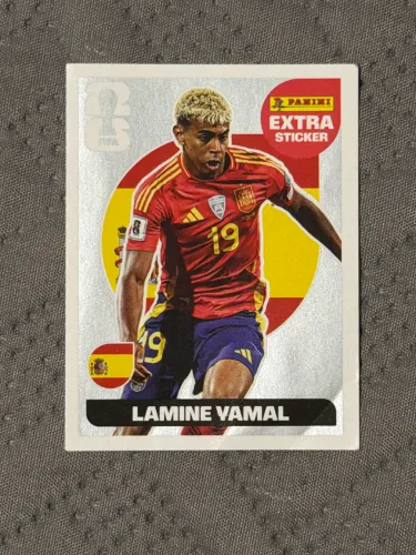 Lamine yamal EXTRA PRATA, valverde e Jimenez