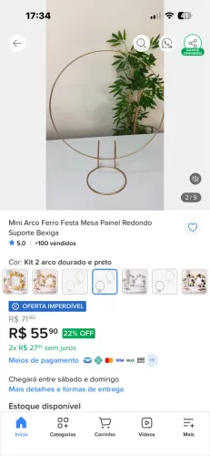 Painel pra mini festa