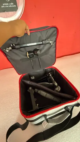 Pedal duplo pearl 902 com Bag 