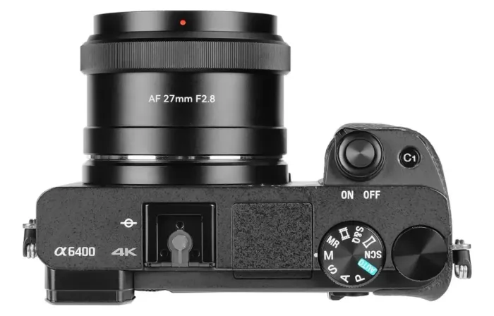 Lente Sony 27mm autofoco 7artisans