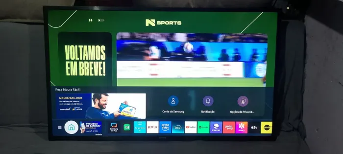 TV 43" Samsung UN43T5300AG - Smart TV - sistema operaciona.Tizen -
