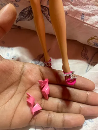 Sapato de Barbie 