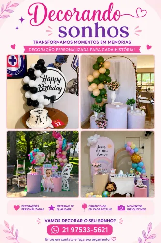 Decoração de festa 