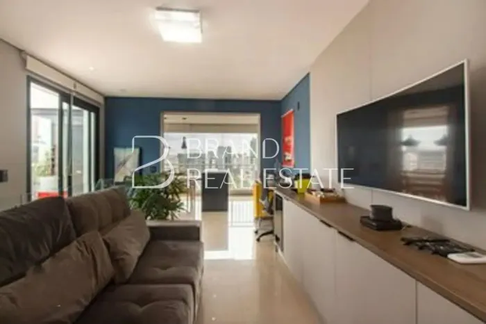 Cobertura á venda no Brooklin, na Avenida Portugal. 187m², 2 suítes, 2 vagas.