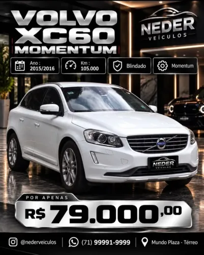 Volvo XC 60 T-5 Momentum 2.0 245cv FWD 5P 2016