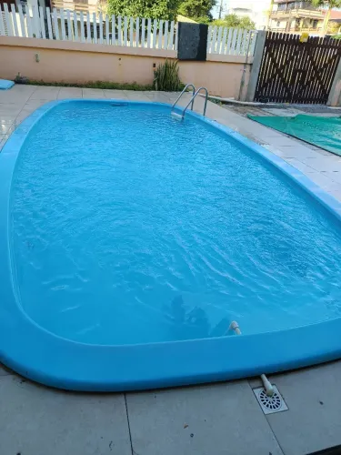 Piscina em fibra 
