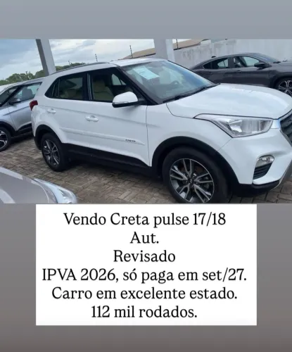 Hyundai Creta Pulse 1.6 16V Flex Aut. 2018