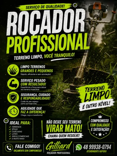 ? ROÇADOR PROFISSIONAL ?
