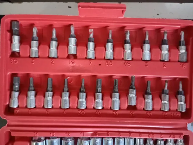 Kit Chaves Allen Torx 46pçs