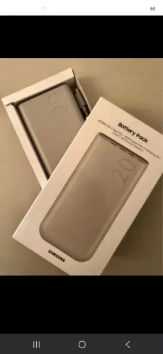 Bateria carregador Portátil 3x USB-C 20000mAh Super Rápida 45W