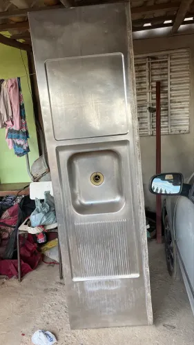 Vendo pia alumínio