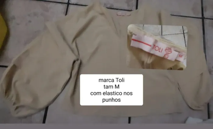 Blusa nova marca tolli 