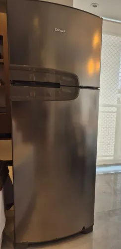 Geladeira Consul - Inox 110v (340L)