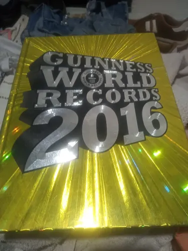 livro Guinness world records 2016 original