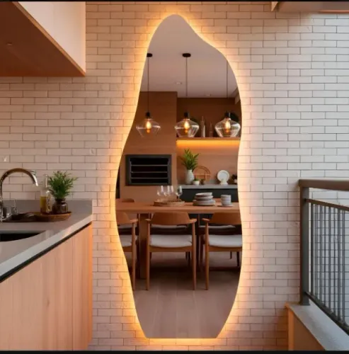 Espelho Orgânico com LED