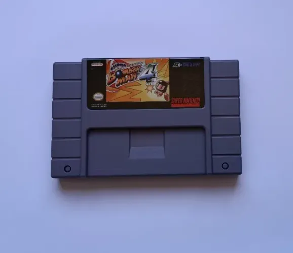 Cartucho Jogo Super Bomberman 4 - Snes