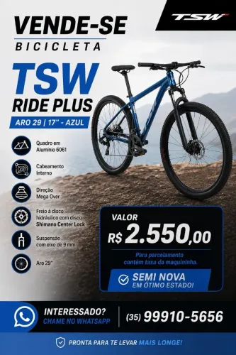 Bike TSW - Aro 29/17'