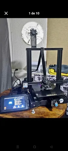 Impressora 3D Ender 3 V2 com melhorias
