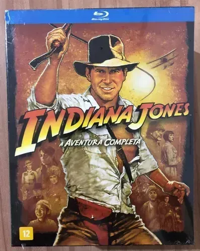 Blu-ray Box Indiana Jones Original (lacrado /no Plastico)