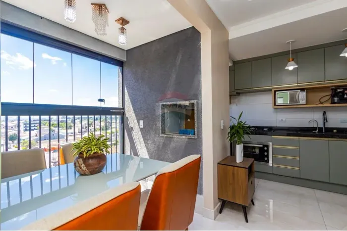 Apartamento acolhedor e pronto para morar no Pinheirinho | Condomínio com piscina e academ
