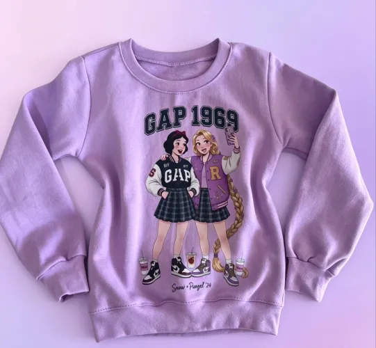 ? MOLETOM GAP PRINCESAS ?